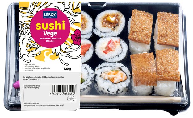 Sushi 10 kpl Vege