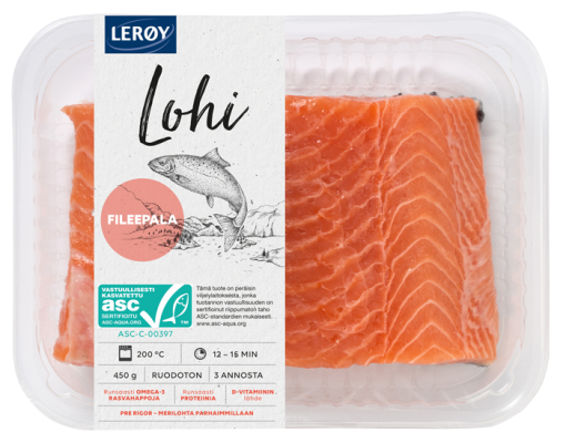 Lohifileepala 450 g ASC