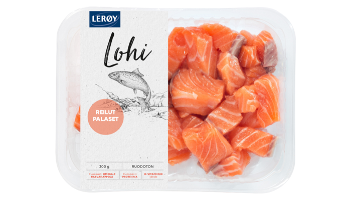 Reilut lohipalaset 300 g