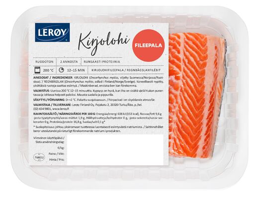 Kirjolohifileepala n. 300 g