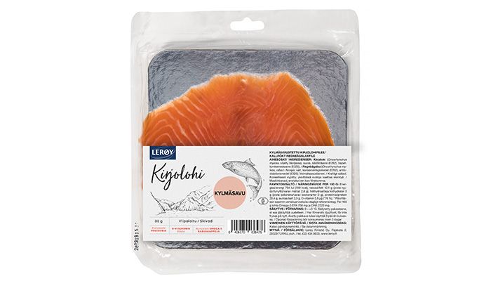 Kylmäsavukirjolohi 80 g