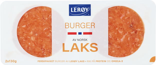Lerøy Burger Naturell pakning
