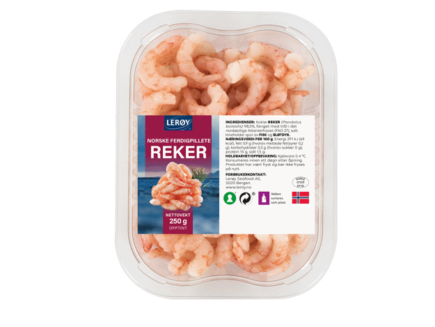 Lerøy ferdigpillede reker 