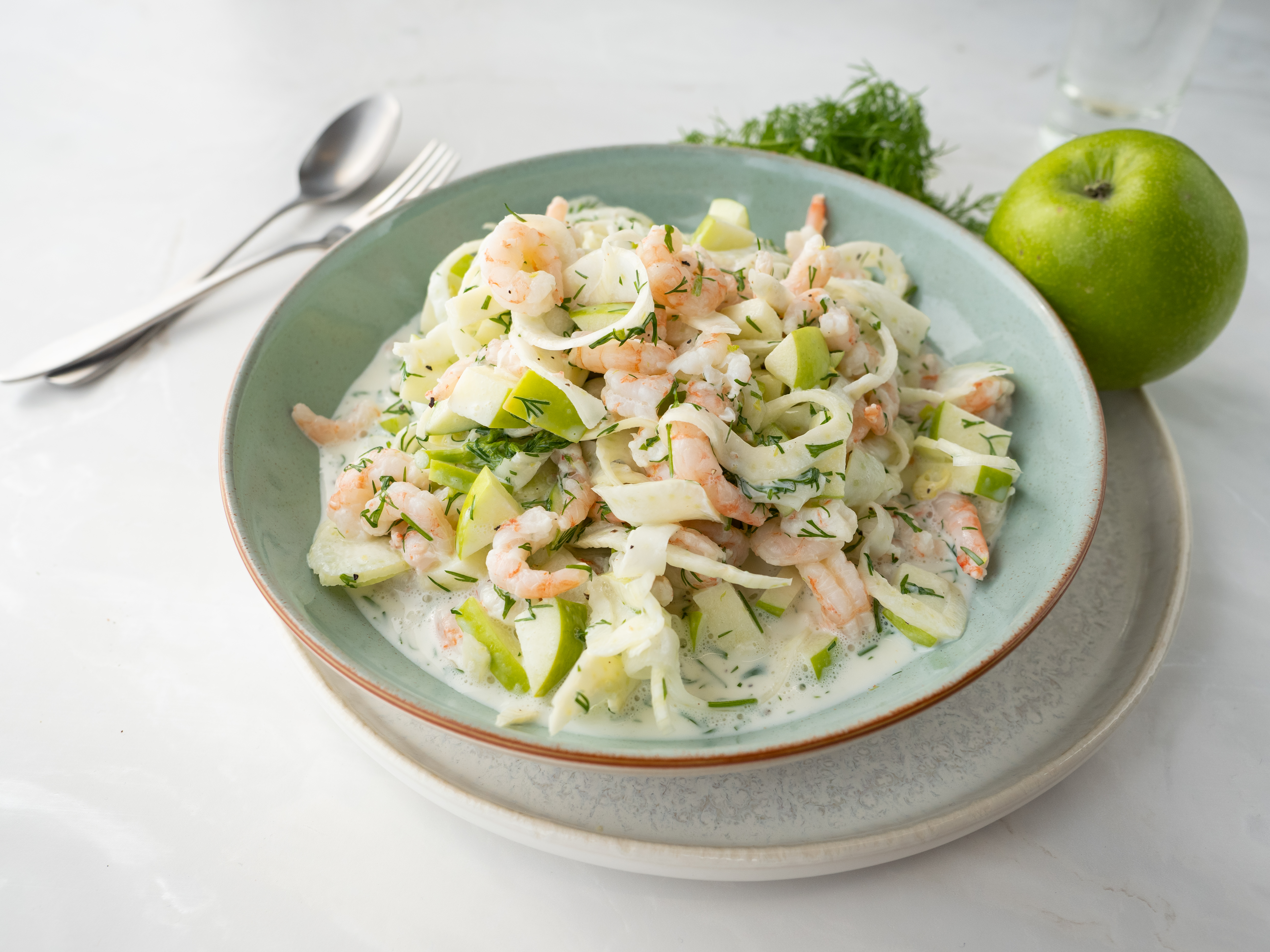 Rekesalat med fennikel 